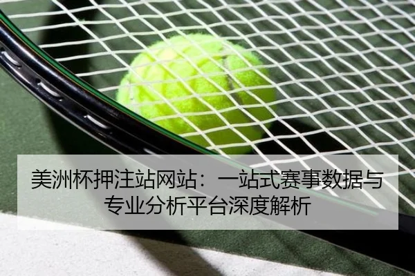 美洲杯押注站网站：一站式赛事数据与专业分析平台深度解析